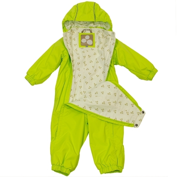 Комбінезон Huppa Beata 1, фланель, р. 68, білий (31930155-70020-068) - Pampik - 2