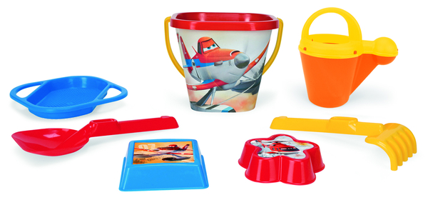 Набір для пісочниці Wader Disney Літаки, 7 шт. (77342) - Pampik