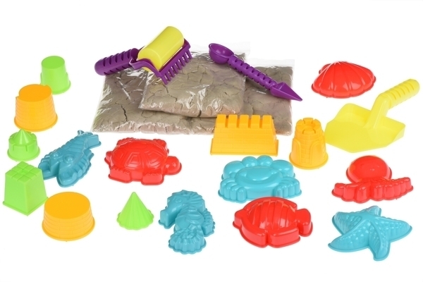 

Набор для лепки Same Toy Magical Molding Sand Подводный мир, 19 предметов, натуральный (NF9888-1Ut