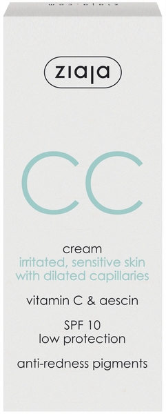 СС-крем Ziaja для чутливої ​​шкіри, 50 мл - Pampik - 2