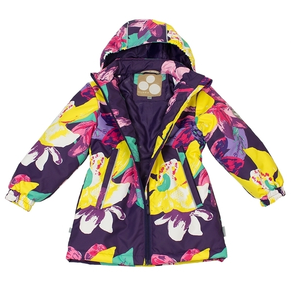 Куртка Huppa June, р.122, фіолетовий з жовтим (17880010-81373) - Pampik - 3