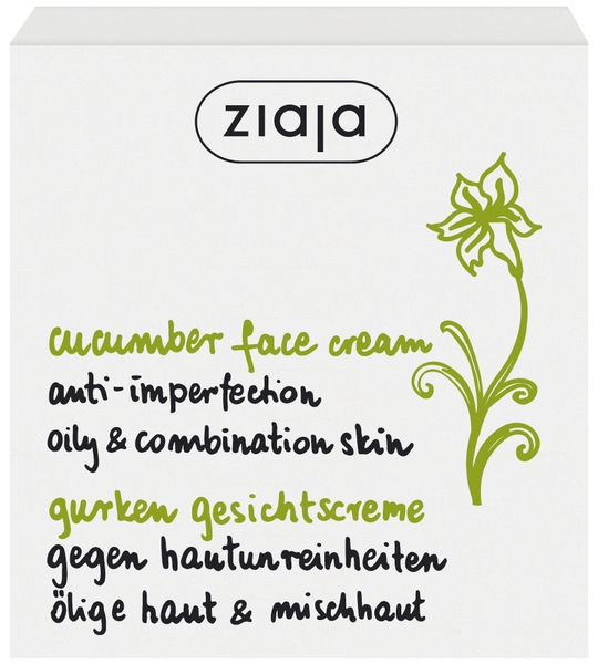 Крем для обличчя Ziaja Огірок, 50 мл - Pampik - 2