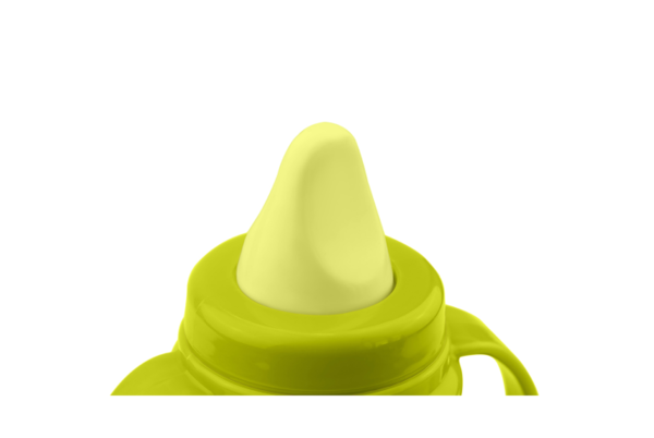 Чашка-непроливайка Nuvita, 250 мл, салатовий (NV1440Lime) - Pampik - 2