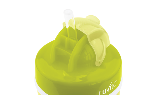 Чашка-непроливайка Nuvita с трубочкой, 200 мл, салатовый (NV1436Lime) - Pampik - 3