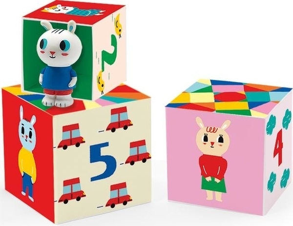 Кубики Djeco Кролик (DJ09104) - Pampik