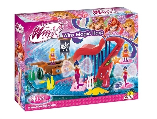 

Конструктор Cobi Winx Club Волшебная арфа, 150 деталей (COBI-25151