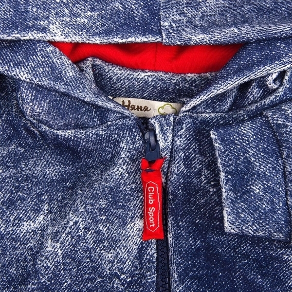 Костюм Няня Levis-boys, велюр, р.74, синій (18724) - Pampik - 3