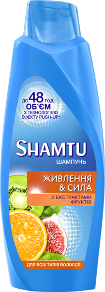 Шампунь Shamtu з екстрактами фруктів, 600 мл - Pampik - 2