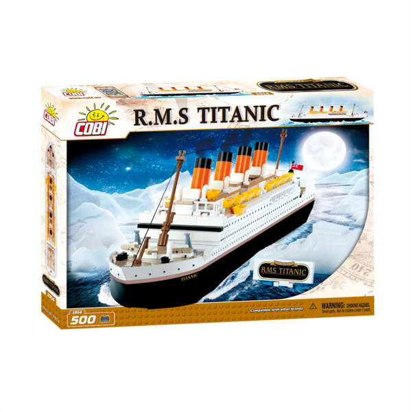 Конструктор Cobi Титанік, 500 деталей (COBI-1914) - Pampik