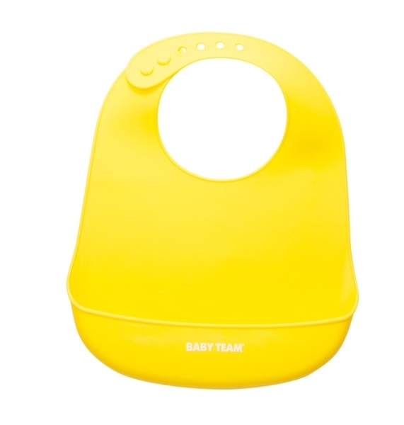 Набор детской посуды Baby Team с нагрудником (6090) - Pampik - 4