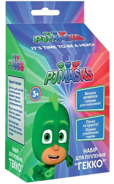 Набір для ліплення Перо PJ Masks Гекко, укр. мова (119723) - Pampik