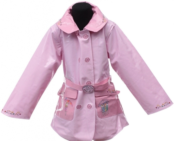Плащ-дощовик Kidorable Англійські троянди Персонажі, р.136-140, рожевий (28786) - Pampik - 9