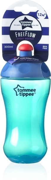 

Бутылочка Tommee Tippee Спорт, 300 мл, голубой (30017