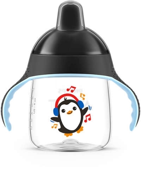 Чашка з носиком Philips Avent 12+, чорний, 260 мл (SCF753/00) - Pampik - 2