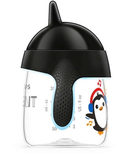 Чашка з носиком Philips Avent 12+, чорний, 260 мл (SCF753/00) - Pampik - 3