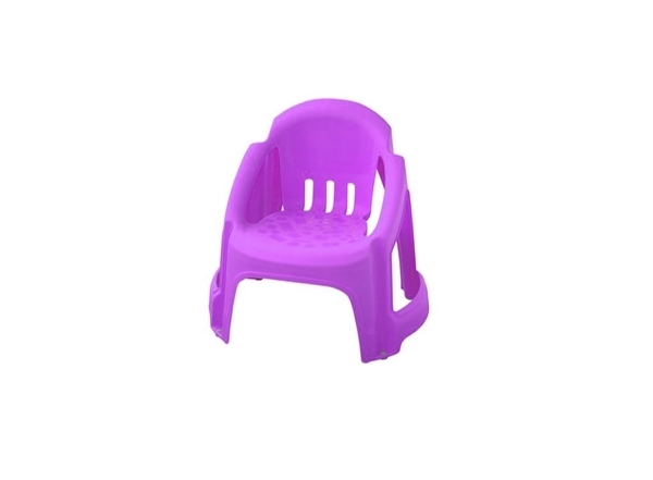 Дитячий стільчик PalPlay, фіолетовий (27264) - Pampik