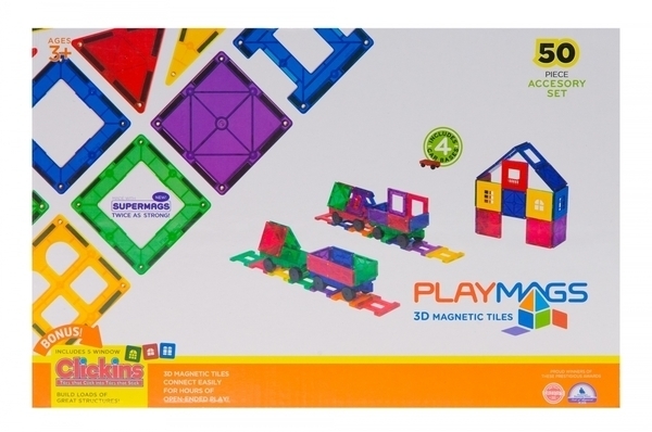 

Магнитный конструктор Playmags, 50 элементов (PM153