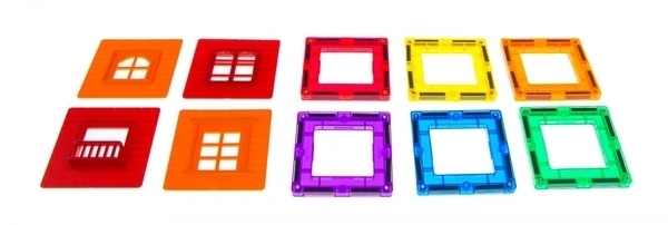 Магнітний конструктор Playmags, 60 елементів (PM169) - Pampik - 3