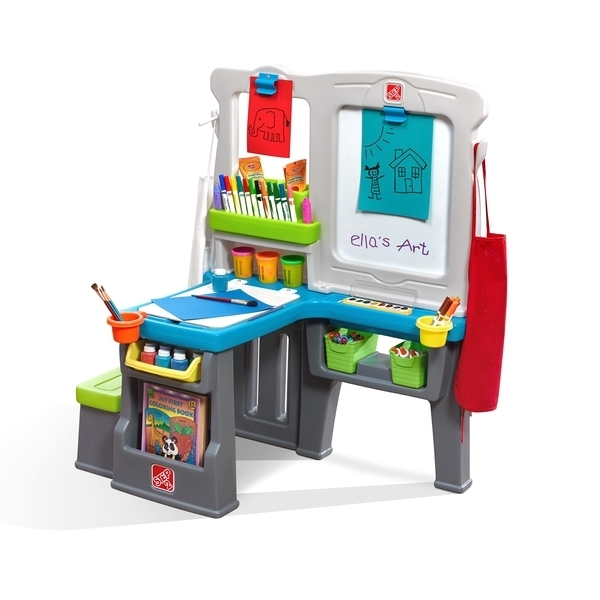 Детский стол для конструктора и творчества в игровую зону