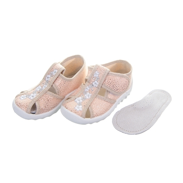 Тапочки Waldi Маша, текстиль, р.21, бежевый (05156) - Pampik - 4