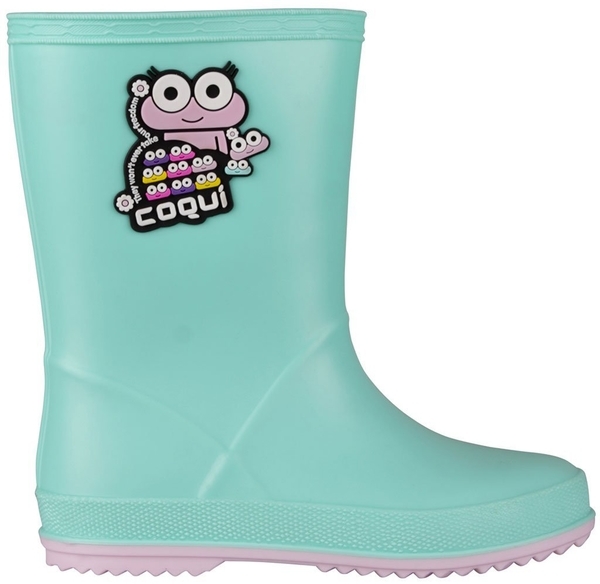 

Резиновые сапоги Coqui Rainy Mint & Candy pink, р., мятный с розовым (8505