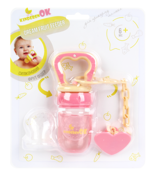 Ніблер KinderenOK NIBI, рожевий (101113) - Pampik