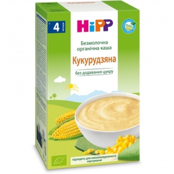 

Уценка. Безмолочная каша HiPP Кукурузная, 200 г