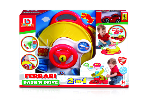 Игровой набор Bb Junior Ferrari Dash 'N Drive (16-88803) - Pampik - 3