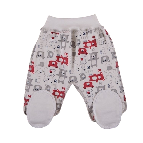 Повзунки BetiS Євро Міні Ведмедик, інтерлок, р.62, червоний (27080877) - Pampik