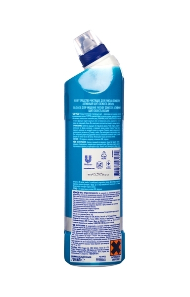 Чистящее средство для унитаза Domestos Свежесть океана, 750 мл - Pampik - 4