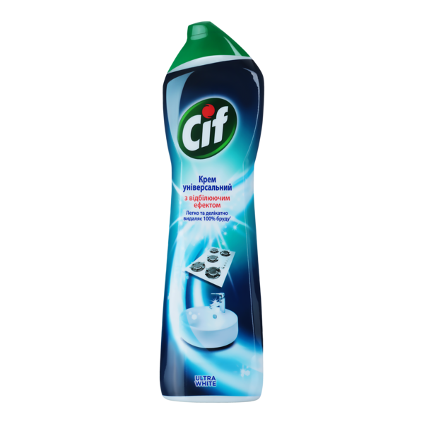 Очищувальний крем Cif Ультра Уайт, 500 мл - Pampik - 2