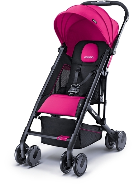 

Прогулочная коляска Recaro EasyLife Pink, малиновый с черным (5601.21211.66