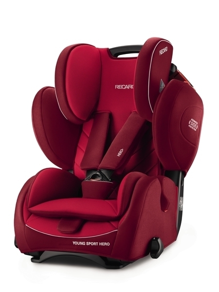 Автокресло Recaro Young Sport Hero Indy Red, красный (6203.21505.66) - Pampik
