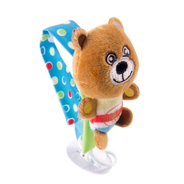 Подарок. Держатель для пустышки Happy Snail Мишка + - Pampik - 3