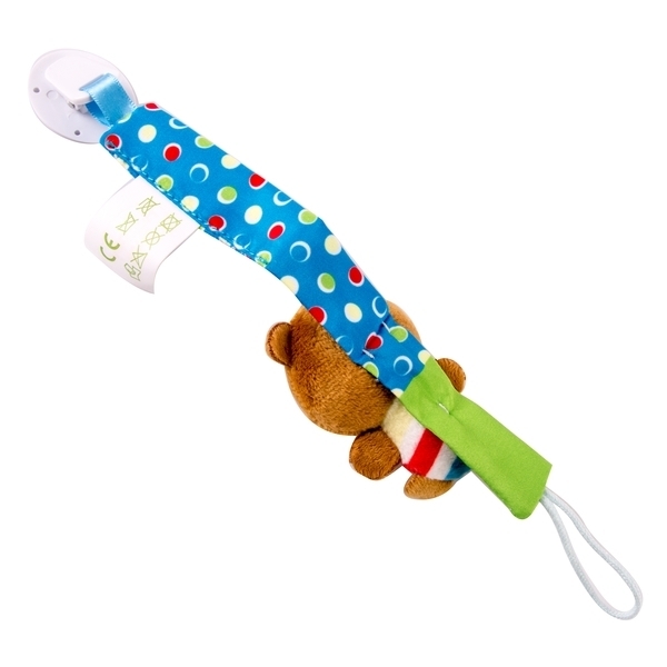 Подарок. Держатель для пустышки Happy Snail Мишка + - Pampik - 2