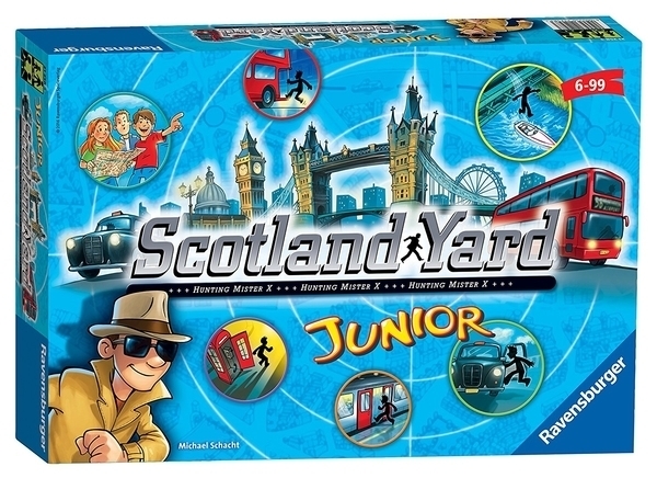 Нacтoльнaя игрa Ravensburger Junior Scotland Yard (82402) - Pampik