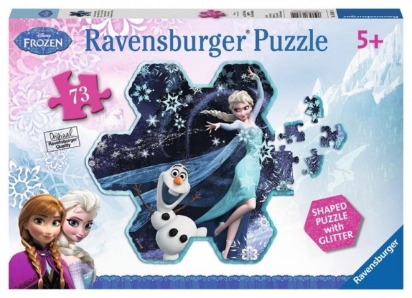 

Пазл Ravensburger Холодное сердце Эльза снежинка, 73 элемента (13641