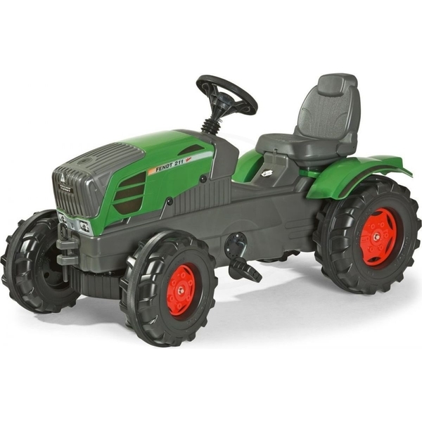 

Педальный трактор Rolly Toys Rolly Farmtrac Fendt 211 Vario, зеленый с серым (601028