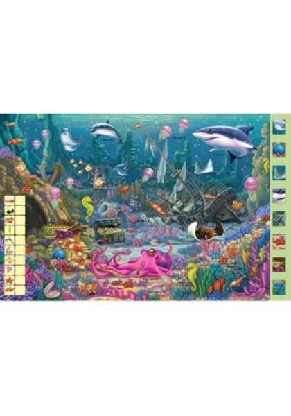 Плакати для настінного навчання. На дні морському - Пушкар І.А. - Pampik - 2