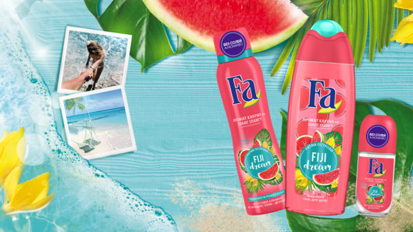 Гель для душа Fa Ритмы островов Fiji Dream аромат арбуза и иланг-иланга, 250 мл - Pampik - 5