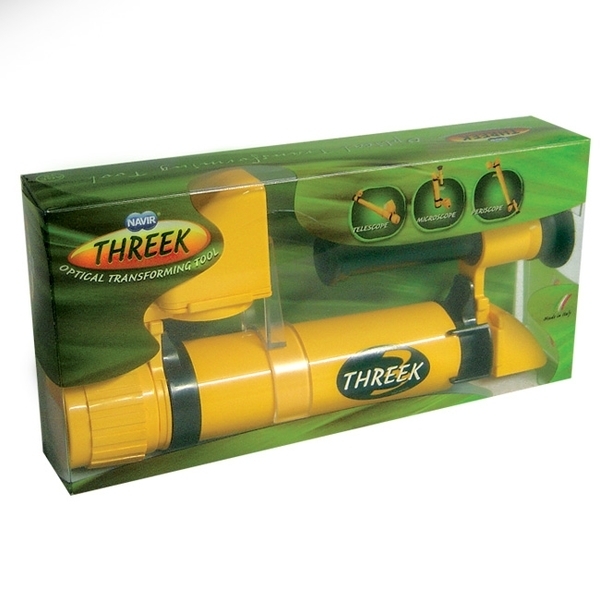 Телескоп-трансформер 3 в 1 Navir, з 10- і 15-кратним збільшенням, жовтий (8097) - Pampik - 3