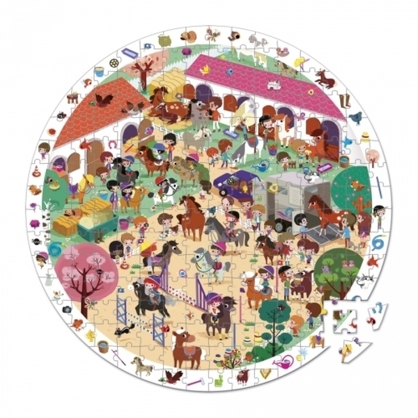 Пазлы Janod Лошадки, 208 элементов (J02796) - Pampik - 2