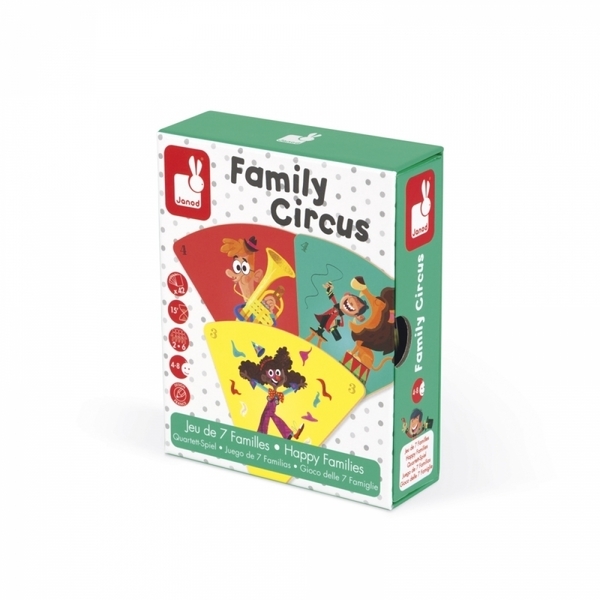 

Настольная игра Janod Happy Families Цирк (J02755