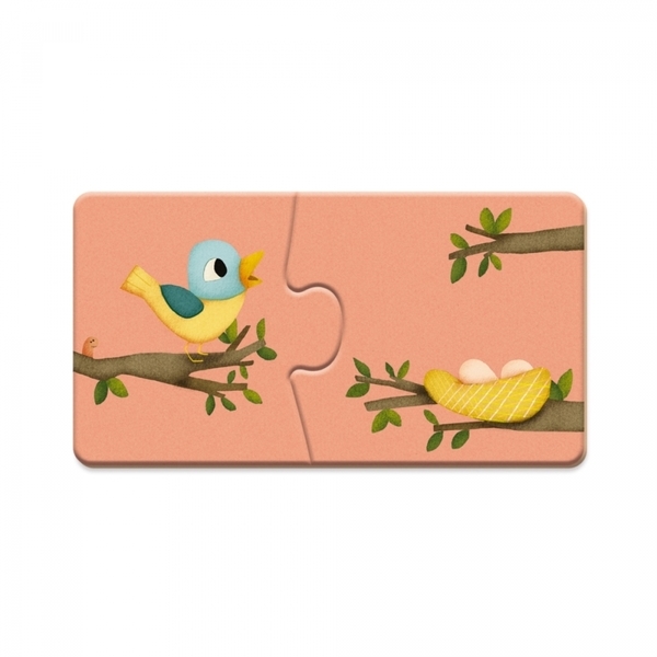 Пазлы Janod Домино, 20 элементов (J02708) - Pampik - 4