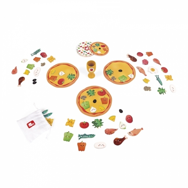 Настільна гра Janod Збери піцу (J02782) - Pampik - 2