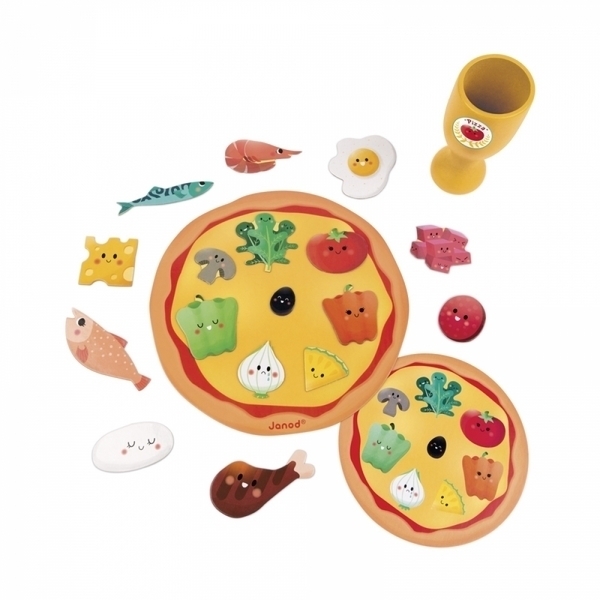 Настільна гра Janod Збери піцу (J02782) - Pampik