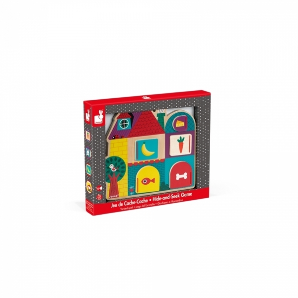 Розвиваюча іграшка Janod Хто за дверима? (J08183) - Pampik - 3