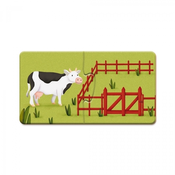 Пазлы Janod Домино, 20 элементов (J02708) - Pampik - 3