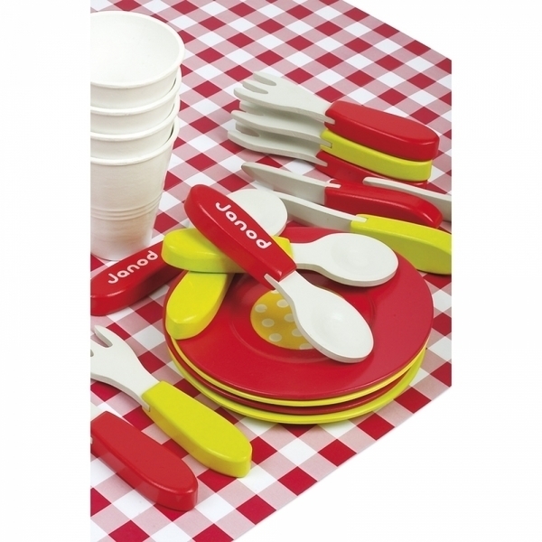 Ігровий набір Janod Чемодан для пікніка (J06524) - Pampik - 3