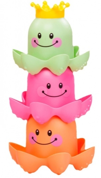 Пірамідка для води BeBeLino Восьминіжки, 3 елементи (58052) - Pampik